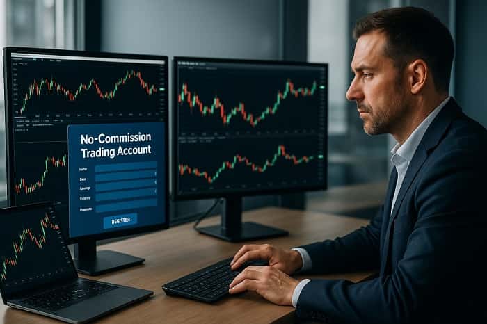 حساب ترید بدون کمیسیون ارانته