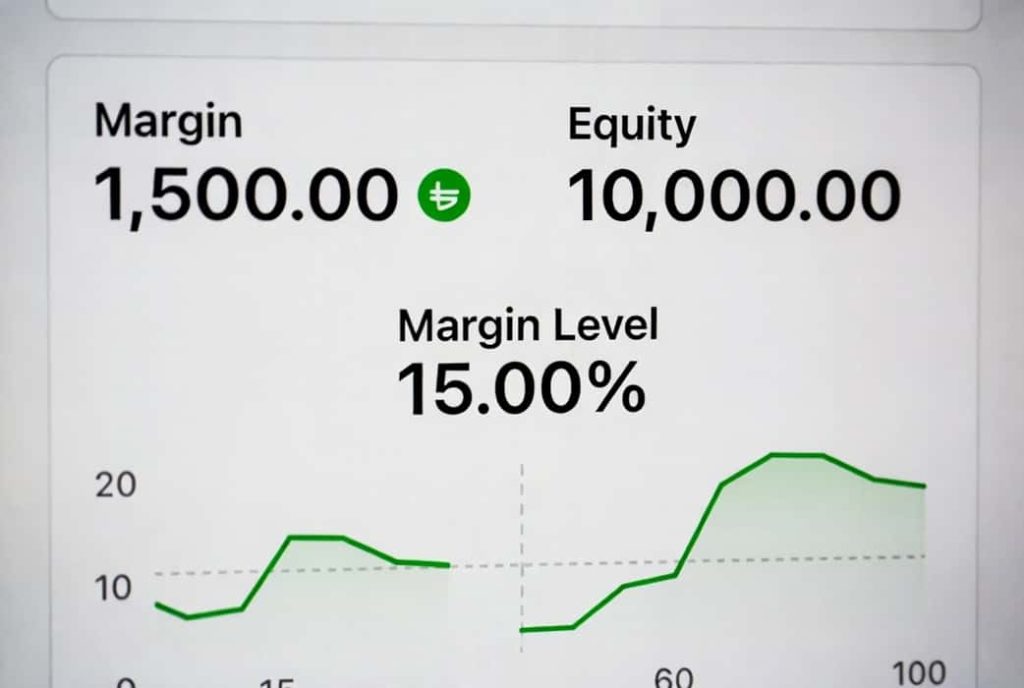 نمایش سطح مارجین و فری مارجین در حساب معاملاتی اهرمی