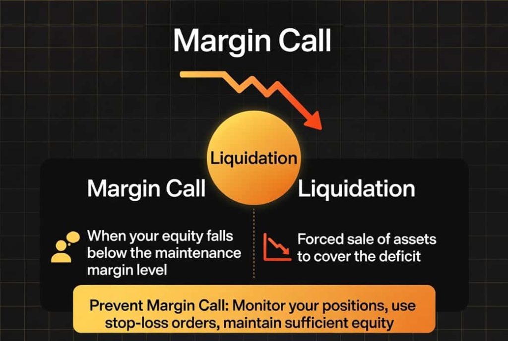 مارجین کال و لیکوییدیشن در معاملات مارجین