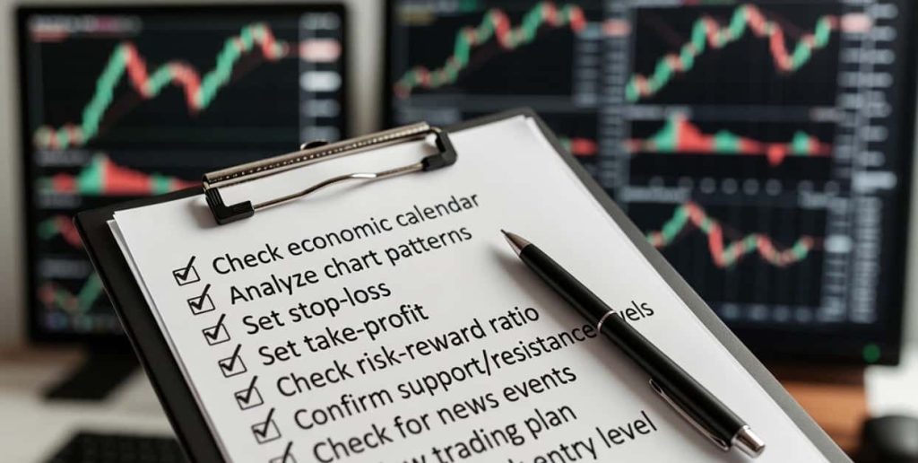 چک لیست آموزش مدیریت ریسک در فارکس قبل از ترید