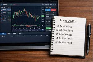 نوشتن پلن معاملاتی فارکس در کنار پلتفرم معاملاتی