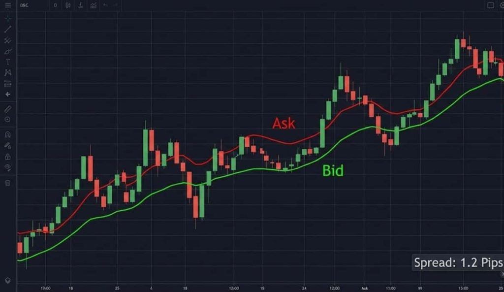 اختلاف قیمت خرید و فروش و اسپرد در فارکس