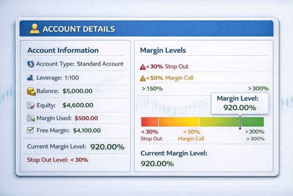 قوانین مارجین کال و استاپ اوت در شرایط حساب