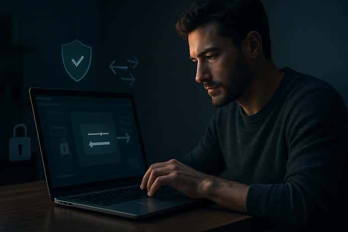 انتقال داخلی بین حساب‌ها در ارانته 