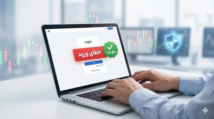 رفع خطای ورود در ارانته
