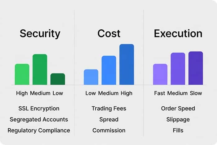 معیارهای علمی برای مقایسه بروکر ارانته با بروکرهای مطرح فارکس