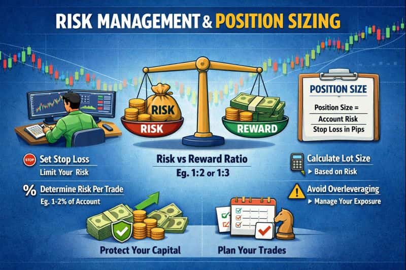 مدیریت ریسک و محاسبه حجم معامله