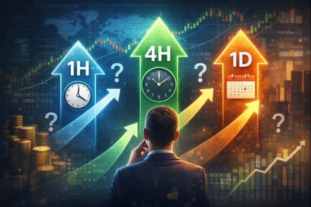 انتخاب تایم‌فریم مناسب برای ترید