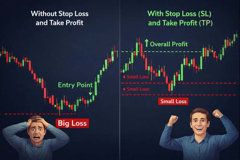 اشتباهات رایج معامله‌گران در تعیین حد ضرر و حد سود