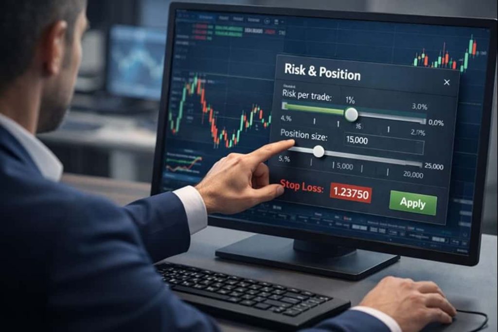 مدیر ریسک و اندازه موقعیت تجاری