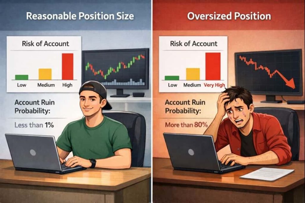 مقایسه ریسک سرمایه‌گذاری در معامله‌گری